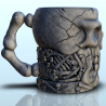 Skull and bones dice mug (2)