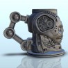 Humanoid robot dice mug (5)