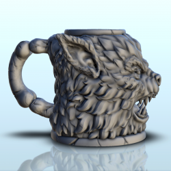 Werefolf dice mug (7)