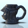Knight in armour dice mug (14)