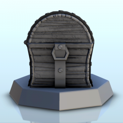 Wooden chest on base (+ pre-supported version) (2)