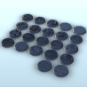 Set of 23 bases (+ pre-supported version) (3)