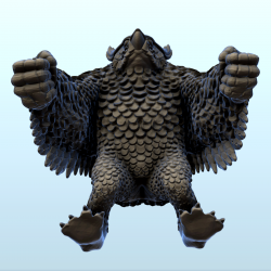 Giant wild owl (+ pre-supported version) (9)