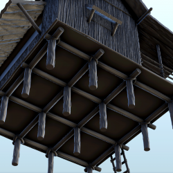 Large wooden house on stilts (3)