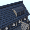 House with canopy and roof window (6)