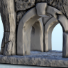 Tour en pierre avec arches et dôme (11)