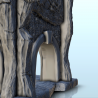 Tour en pierre avec arches et dôme (11)