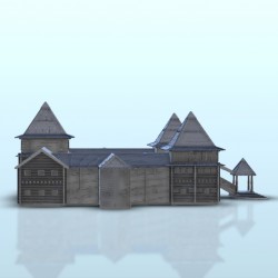 Slavic Medieval wooden fortress (5)