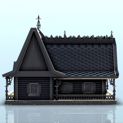 Slavic fancy house with several carved details (9)