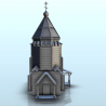 Slavic wooden church with large bell tower (11)