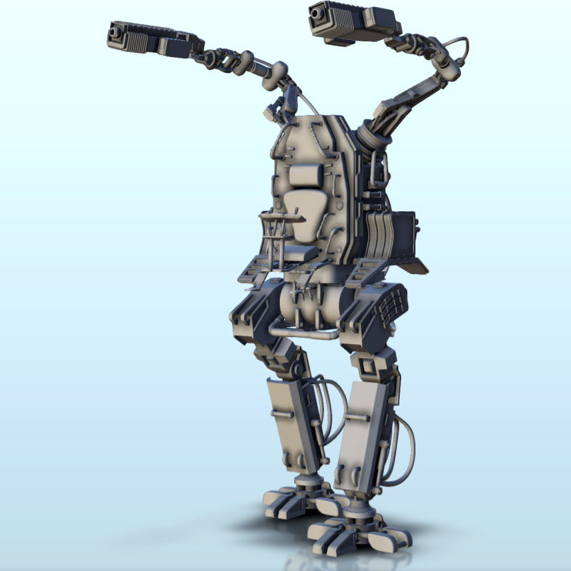 Hartolia miniatures | Phodall combat robot (17) | STL file for 3D printing