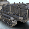 Sci-Fi truck with tracks and laser turret (13)