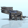 Sci-Fi tank on six foots with quadri-lasers and machine guns (15)
