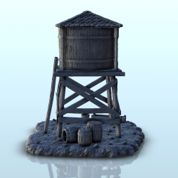 Wooden water tank (7)