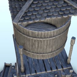 Wooden water tank (7)