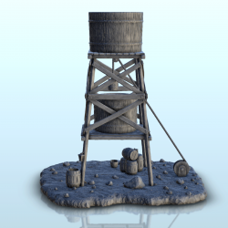 Double water tank with pulley (11)