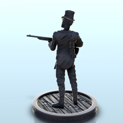 Bandit with big hat and double-barreled shotgun (5)