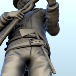 Bandit with big hat and double-barreled shotgun (5)