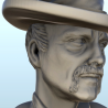 Sheriff with mustache, rifle and badge (11)