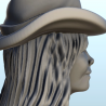 Cowgirl with rifle and gun (16)