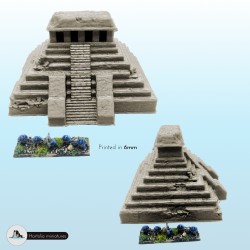 Mesoamerican pyramid with sanctuary 32