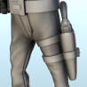 Alien grenadier with grenades in shoulder strap (10) (+ pre-supported version & rounded base)