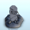 Squelette sortant d'un cercueil en pierre (3)