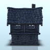 Maison médiévale en pierre et bois (2)