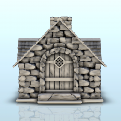 Medieval house with large chimney (9)