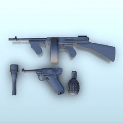 Set d'armes de la Seconde Guerre Mondiale 3