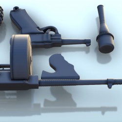 Set of World War 2 weapons (3)