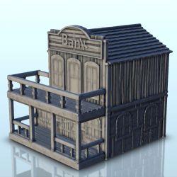 Bâtiment bancaire avec auvent et balcon (8)