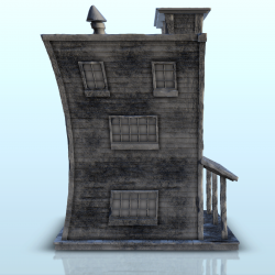 Saloon avec balcon et cheminée (5)