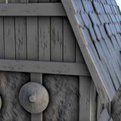Maison viking avec toit haut et grande cheminée (1)