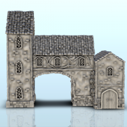 Large medieval house with vaulted passage (2)