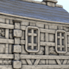 Maison médiévale en bois et pierre avec passage sous voûte (6)