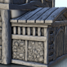 Maison médiévale en bois et pierre à deux ailes (10)