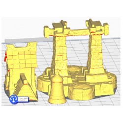 Medieval bell tower 13 |  | Hartolia miniatures