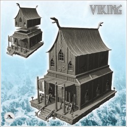 Viking armory with stone...