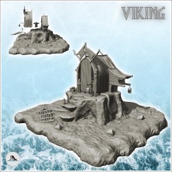 Viking mystic rites altar...
