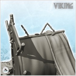Viking mystic rites altar on rock (8)