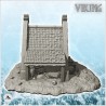 Viking mansion with fence and storage shed (9)