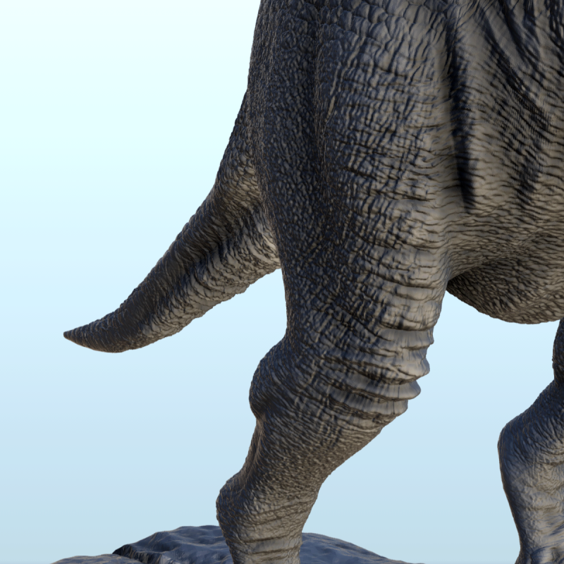 Hartolia miniatures | Parasaurolophus dinosaur (2) | STL file for 3D ...