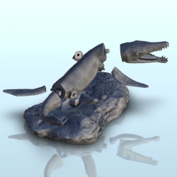 Kronosaurus dinosaure (9)