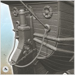 Sail boat Caravel (3)