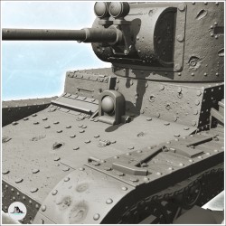 T-26 M1933 (damaged version)