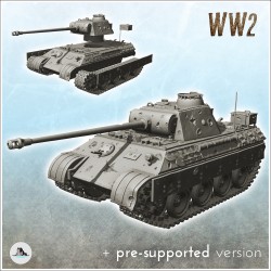 Panzer V Panther Ausf. A (avec dommages de combat)
