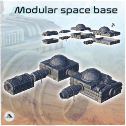 Modular space base with...