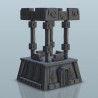 Medieval tower for archers