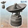Circular antenna with large dish (19)